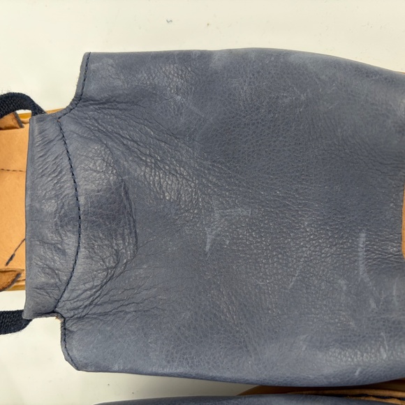 Born Cove Modern Women's Leather Sandals Blue Size US 10M - Picture 3 of 12